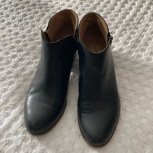 Lucky Brand leather bootie